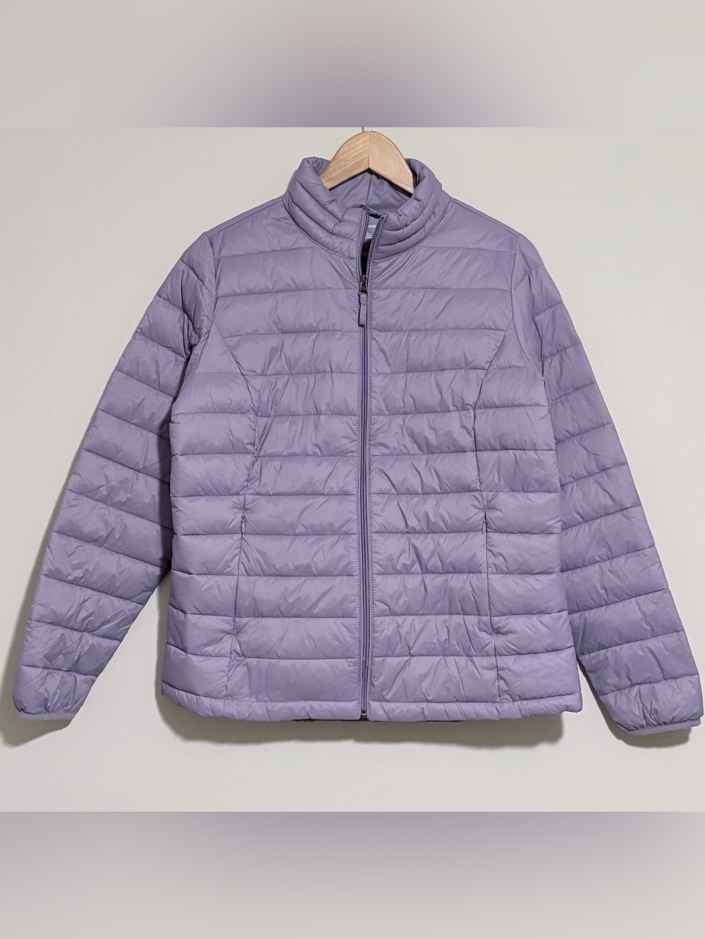 Amazon Essentials Women's Light Dusty Grape Packable Puffer Jacket